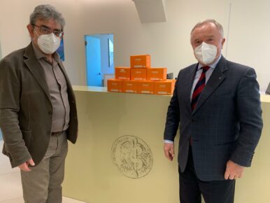 Il RC Savona consegna altre 650 mascherine FFP2 in Savona